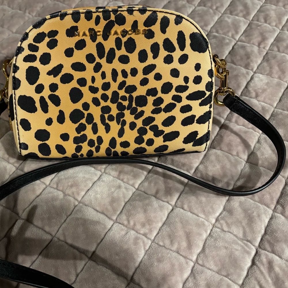 Marc Jacobs Leopard Print Crossbody Bag